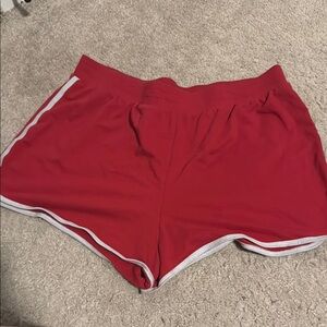 Red Women's Shorts